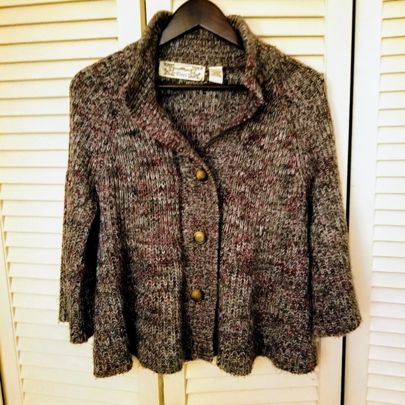 Short & Sweet Swing Sweater Coat/Cardigan - Picture 2 of 6
